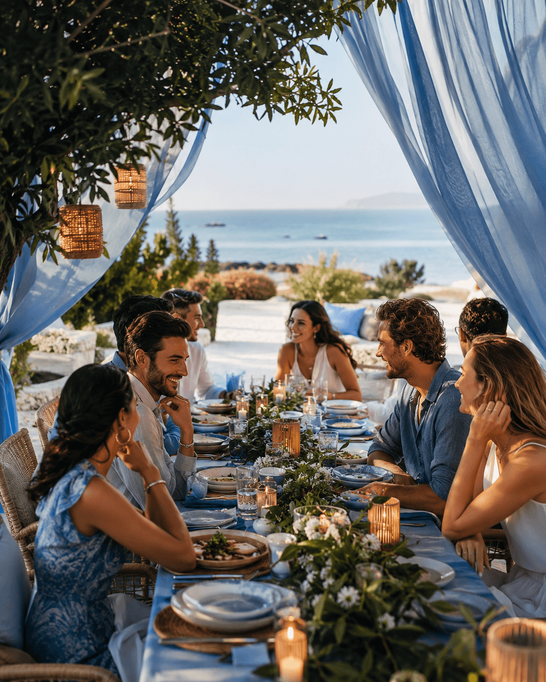 Summer reunion outdoor gathering theme